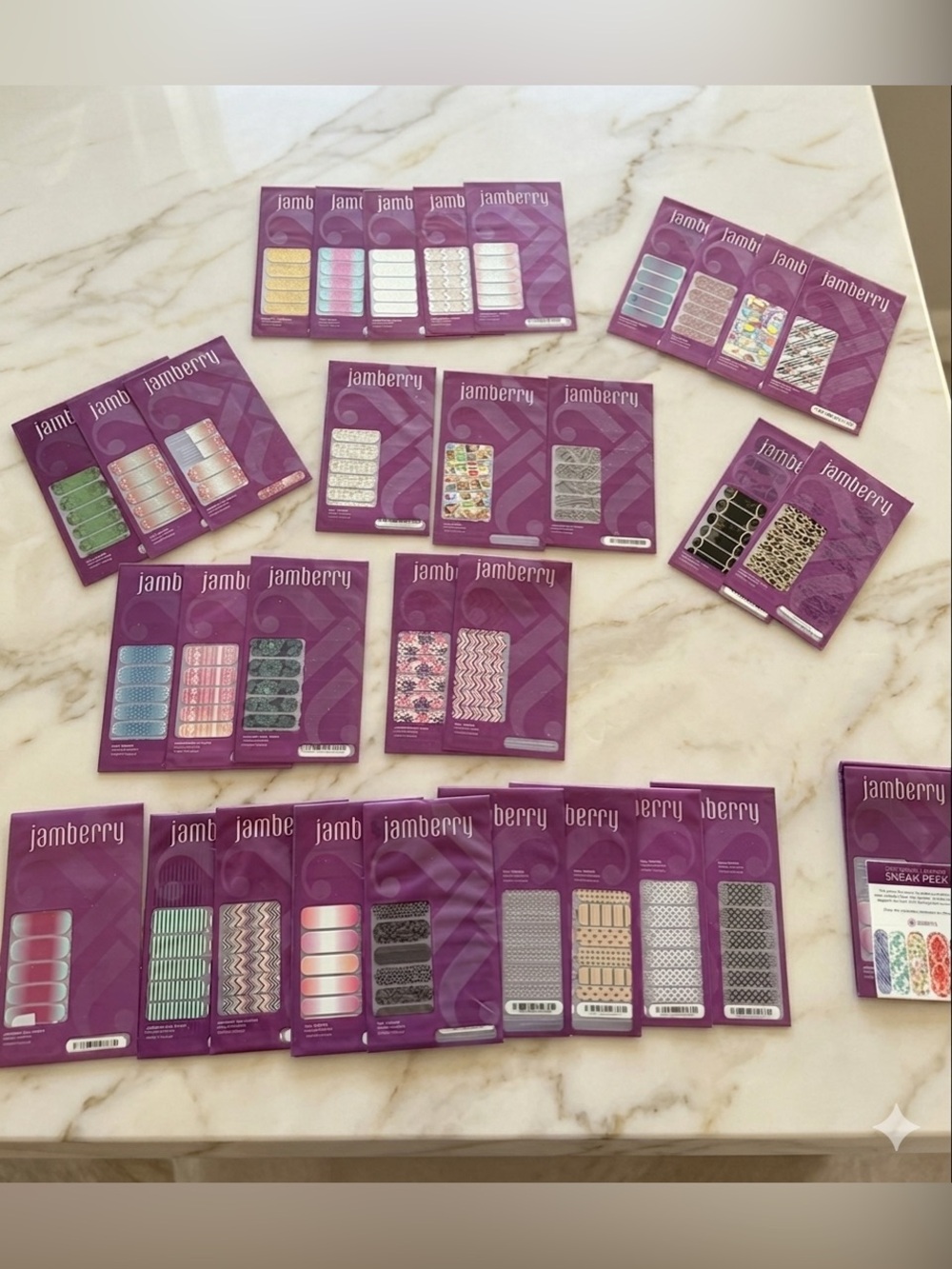 Jamberry Nail Wraps The Holiday & Exclusives Mega Stash | RARE | Discontinued - Picture 2 of 11